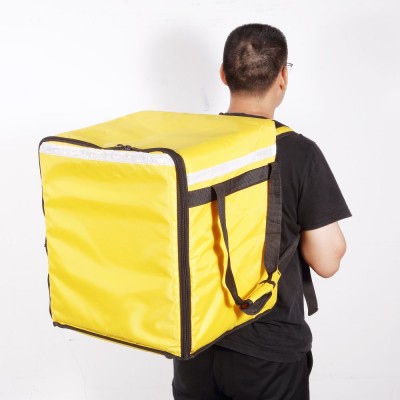 Big waterproof thermal Insulated Food Delivery Restaurants Backpack take away cheap bike food delivery bag