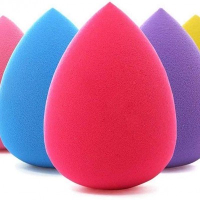 Makeup Sponge Set Blender Beauty Foundation Blending Sponge Flawless for Liquid Cream Powder Multi-colored Makeup Sponge