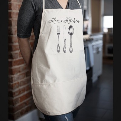 Custom Personalized Mother's Day Gift Kitchen Apron