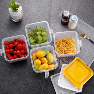 high quality refrigerator containers drawer vegetable rice organize storage boxes